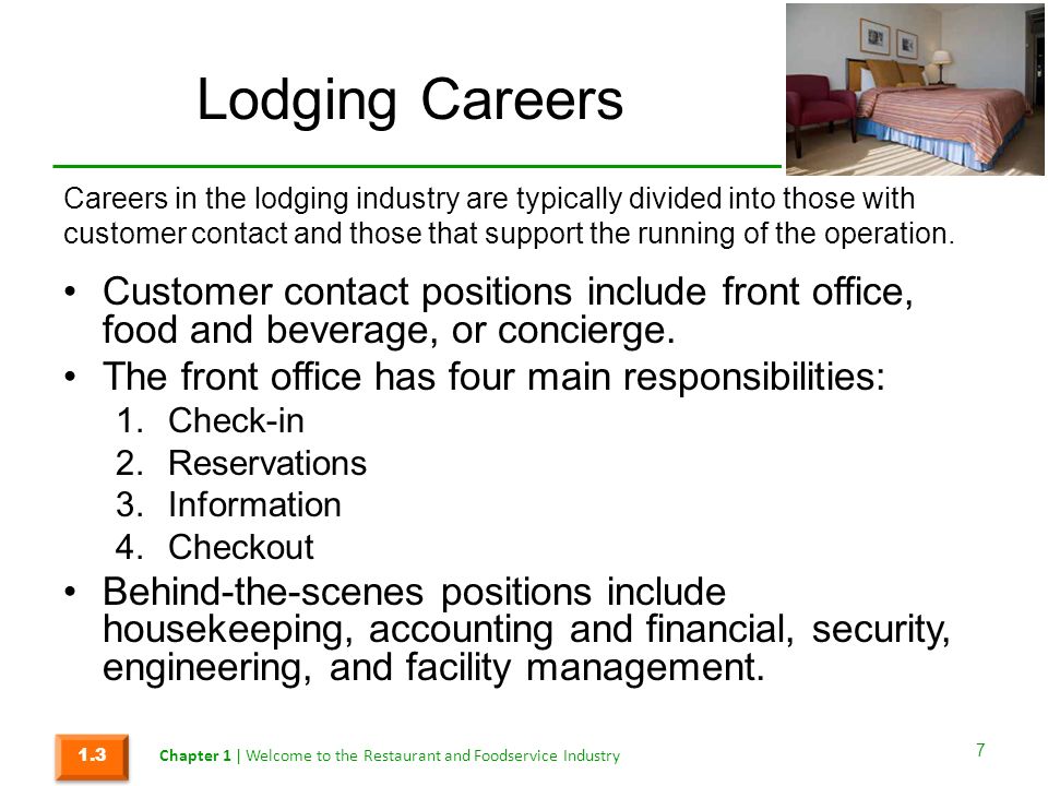 Lodging Careers