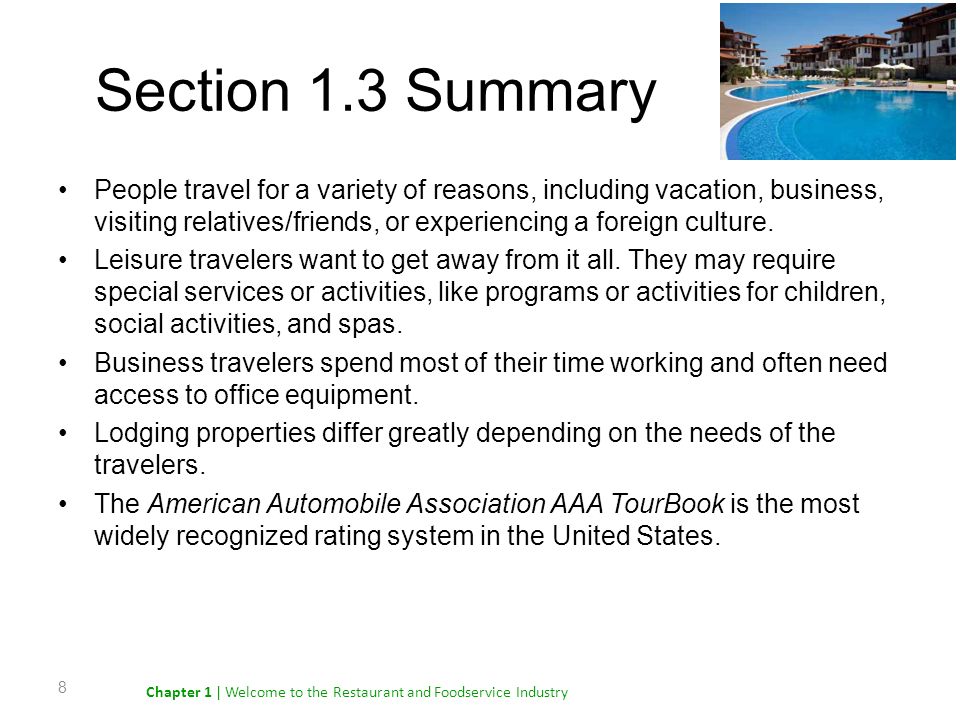 Section 1.3 Summary