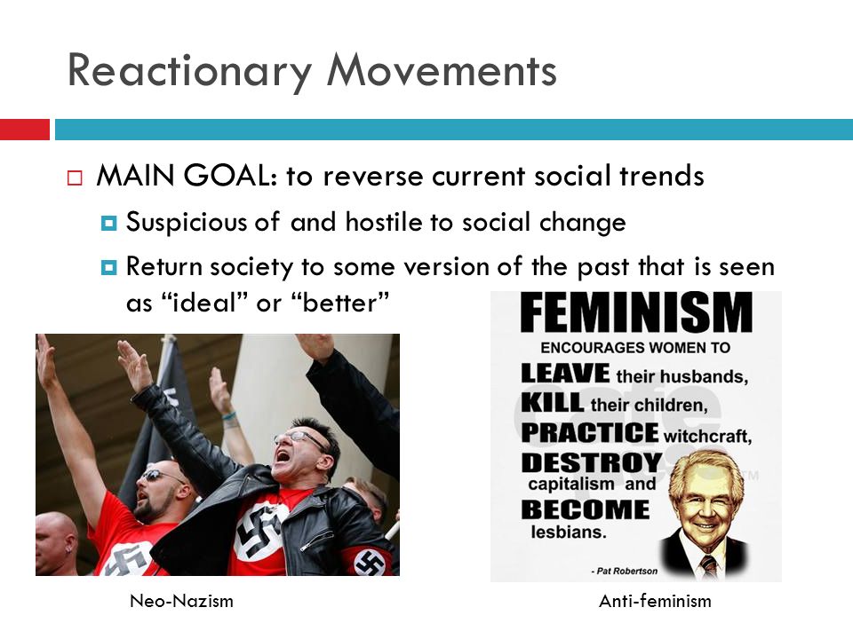 Reactionary Movements