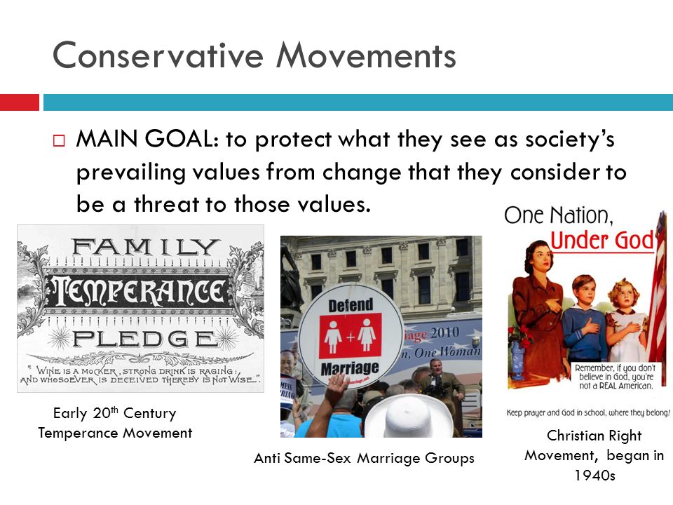 Conservative Movements