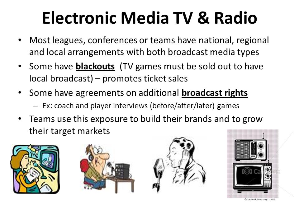 Electronic Media TV & Radio