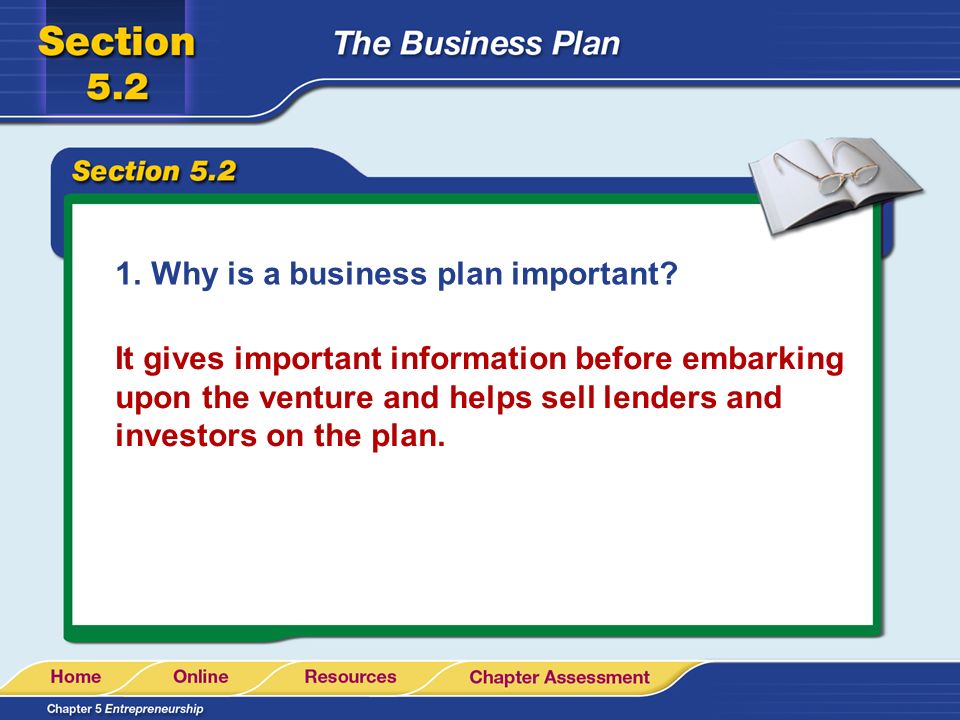 Why is a business plan important