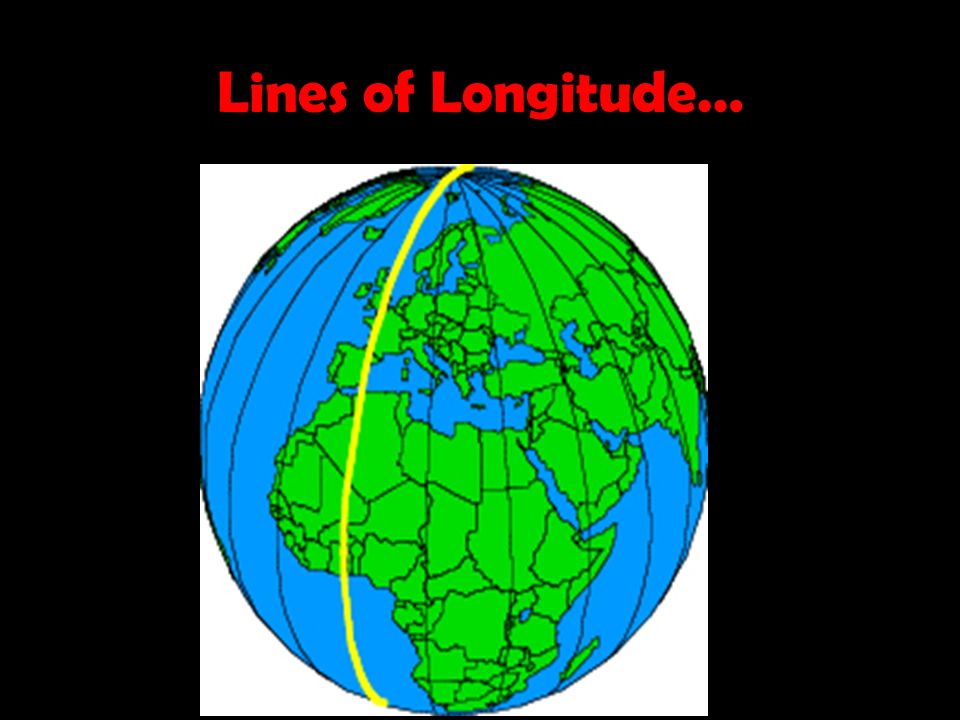 Lines of Longitude…