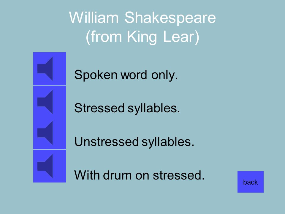 William Shakespeare (from King Lear)