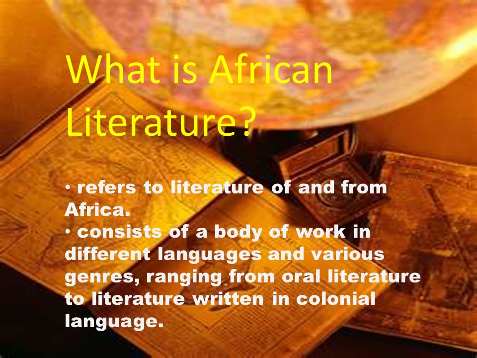 What is African Literature