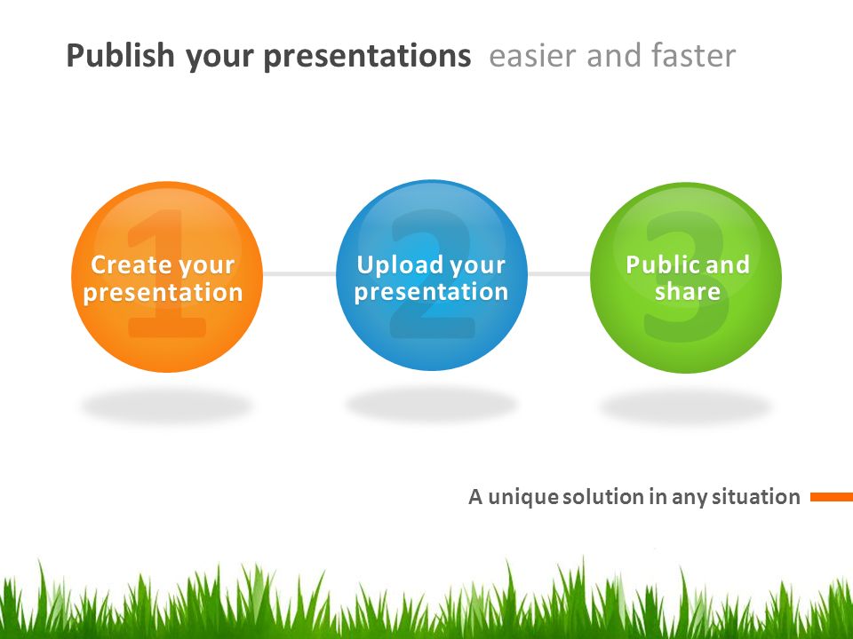 Create your presentation Upload your presentation