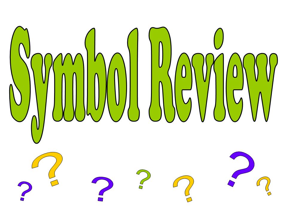 Symbol Review