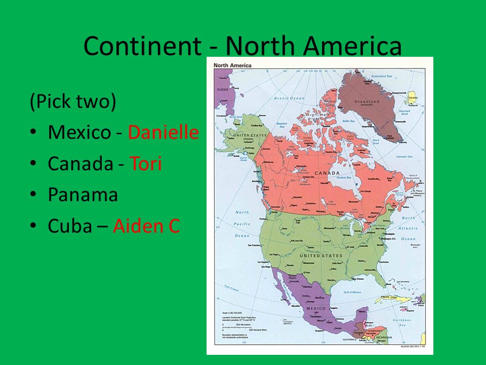Continent - North America