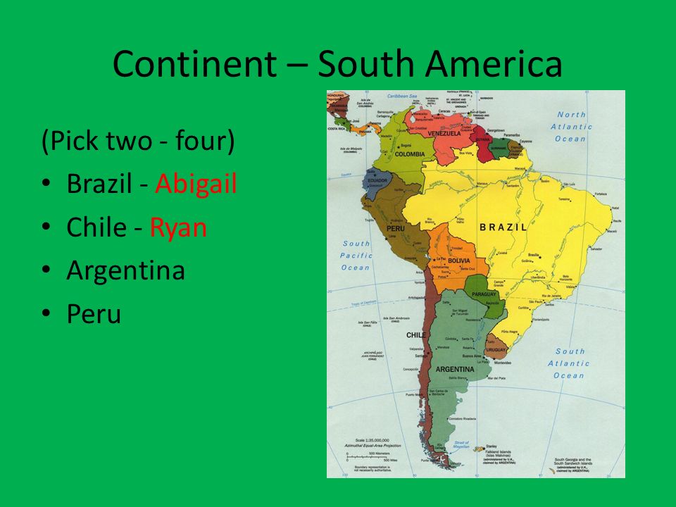 Continent – South America