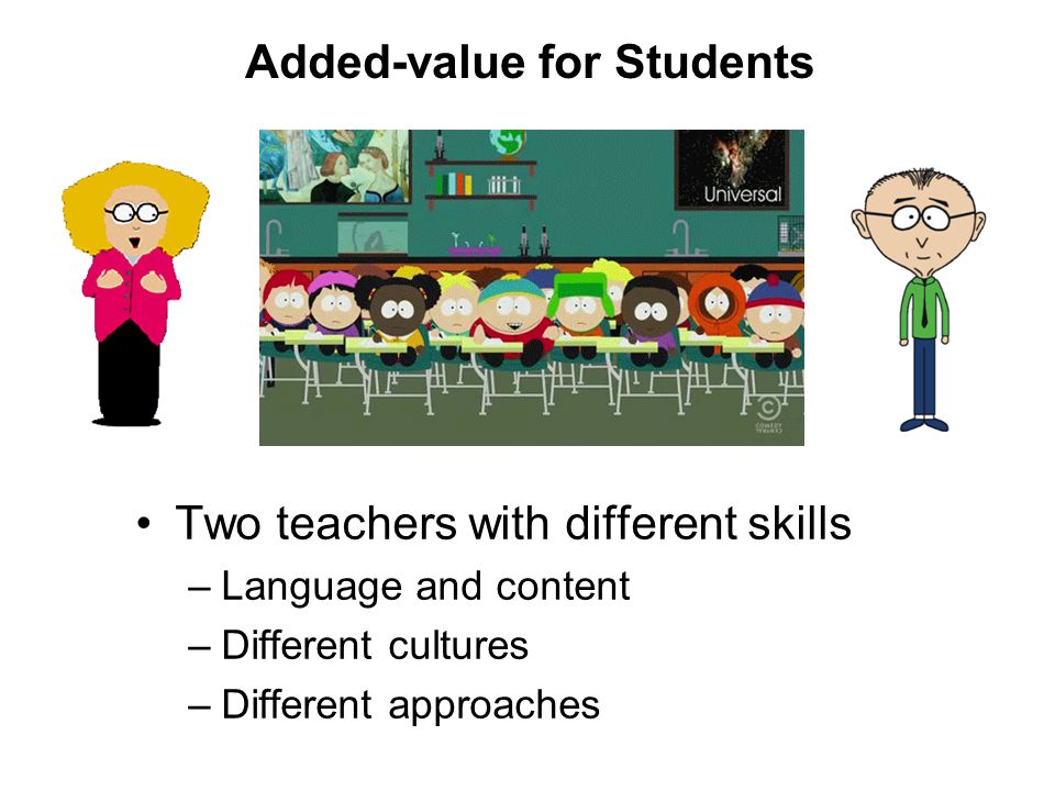 Added-value for Students