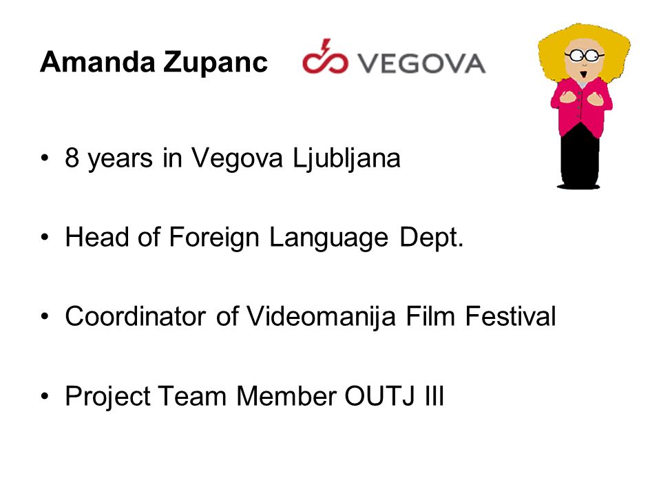 Amanda Zupanc 8 years in Vegova Ljubljana