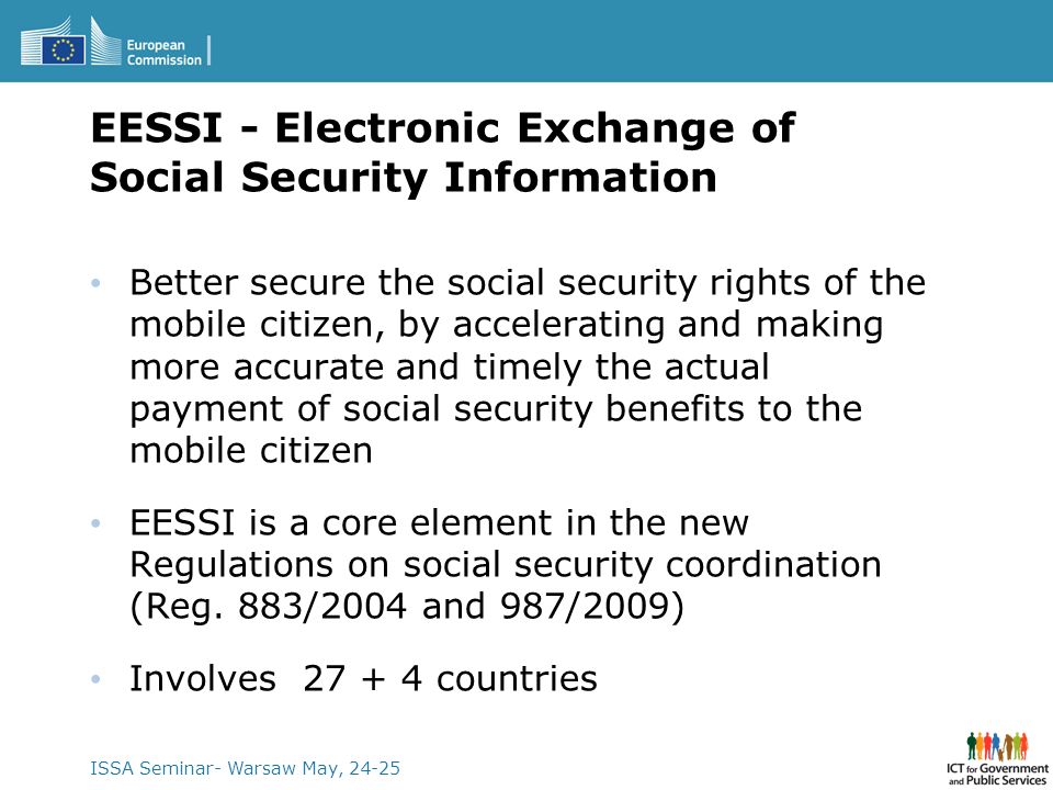 EESSI - Electronic Exchange of Social Security Information