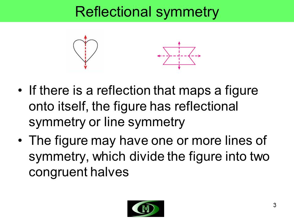 Reflectional symmetry