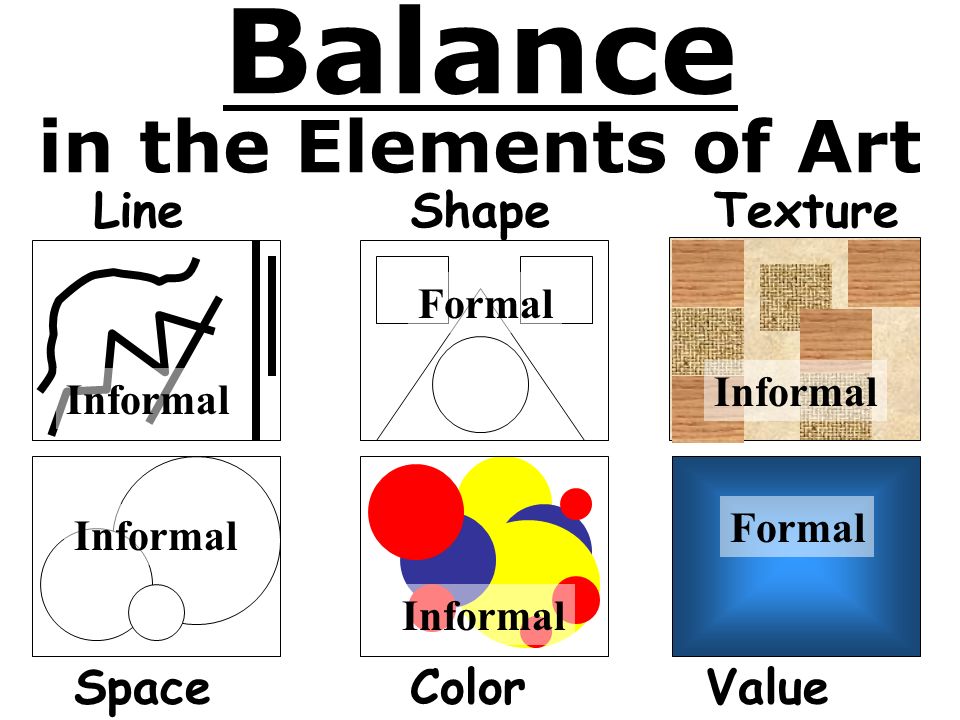 Balance in the Elements of Art
