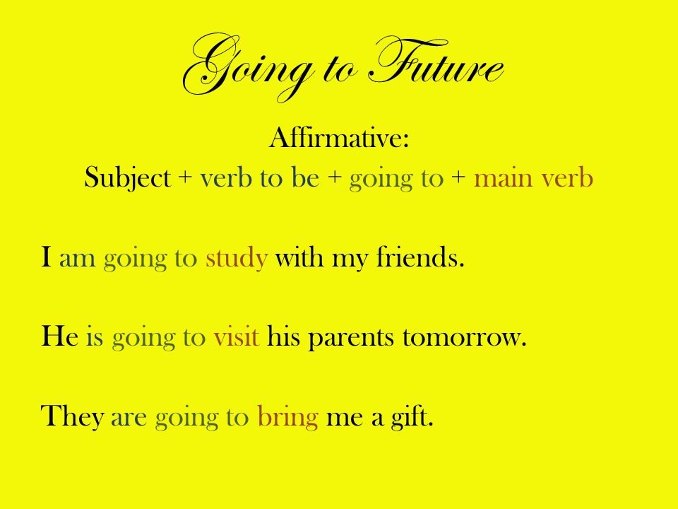 Going to Future