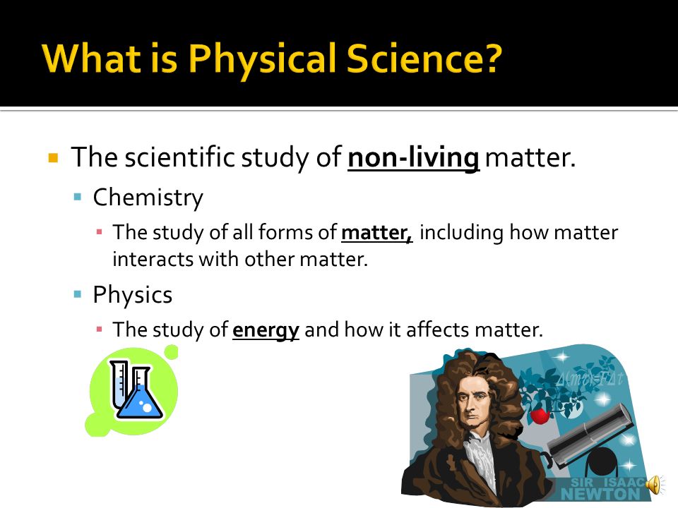 What is Physical Science