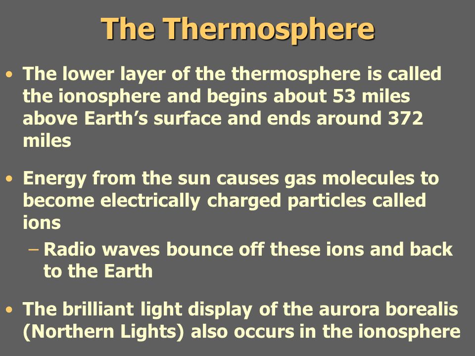 The Thermosphere