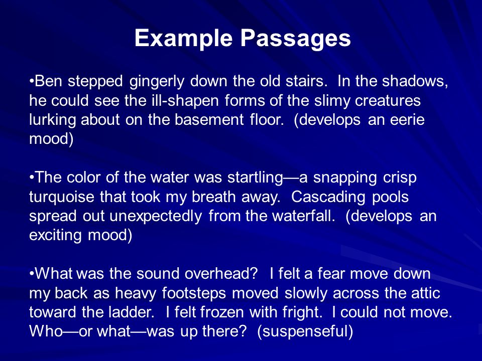 Example Passages