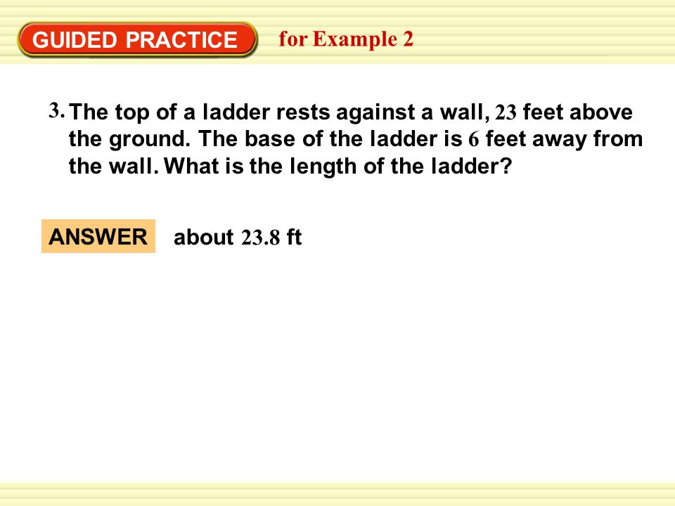 GUIDED PRACTICE for Example 2.