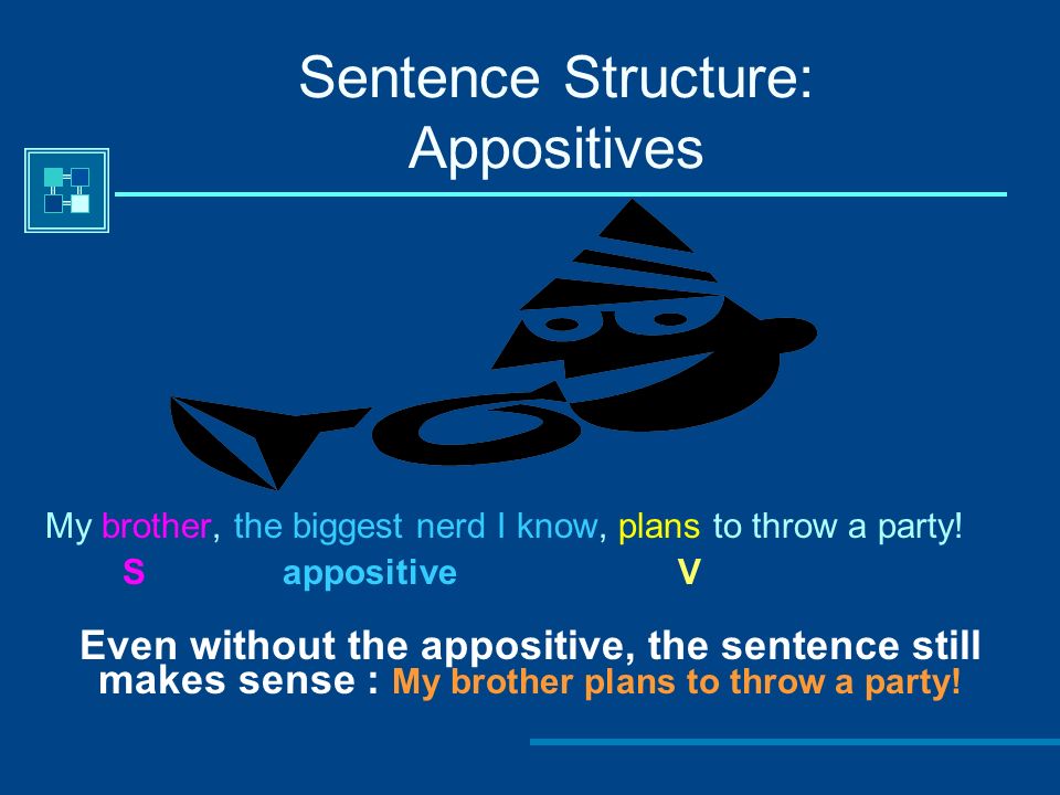 Sentence Structure: Appositives