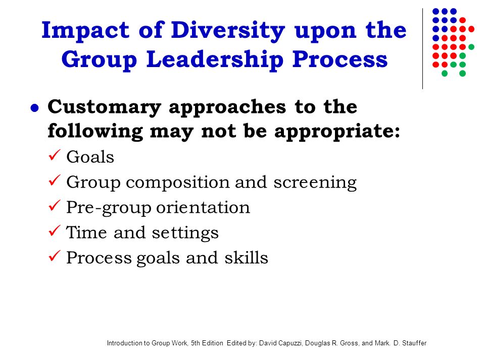 Impact of Diversity upon the Group Leadership Process