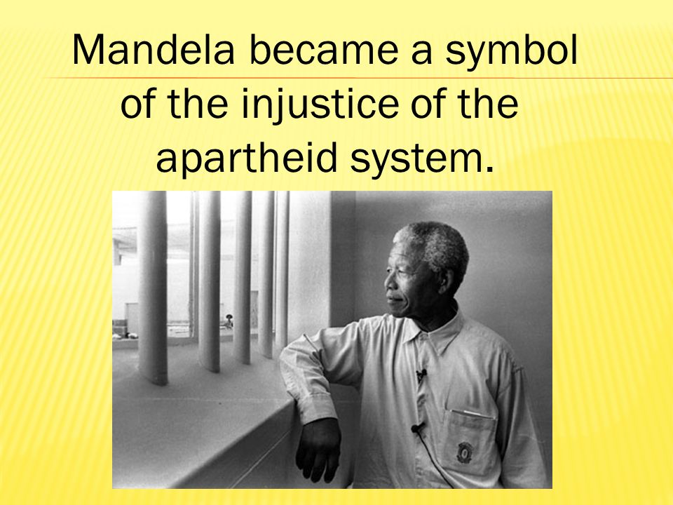 Mandela became a symbol