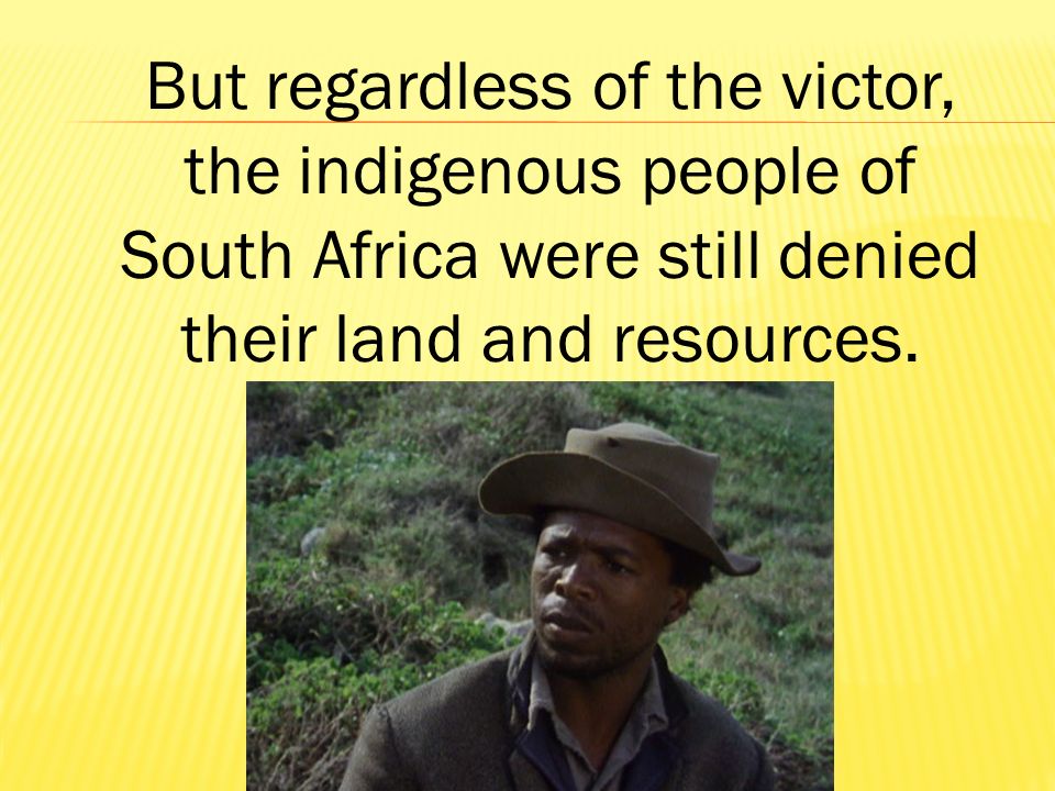 But regardless of the victor, the indigenous people of