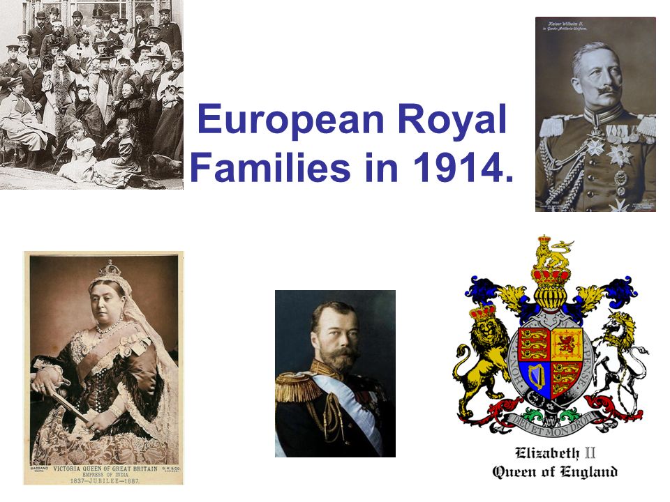 European Royal Families in 1914.
