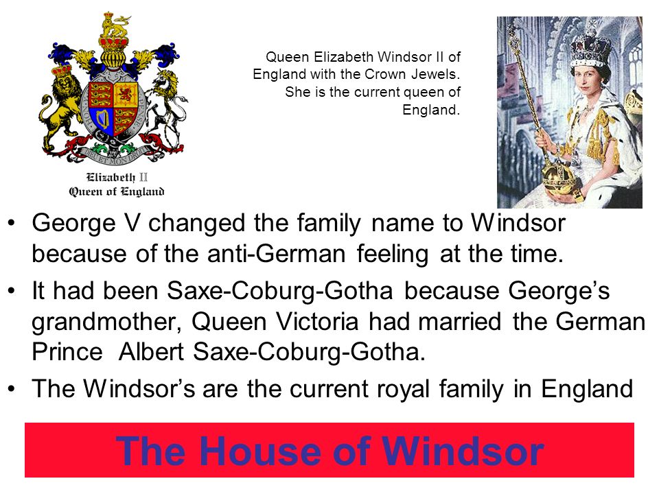 Queen Elizabeth Windsor II of England with the Crown Jewels