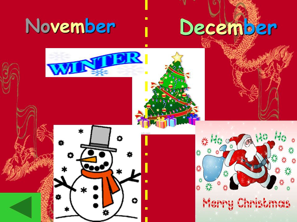 December November What did Miss Qually say May or…..(November!)