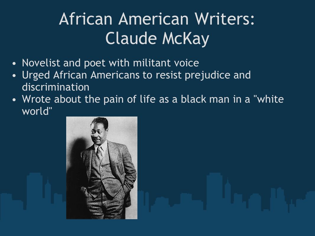 African American Writers: Claude McKay