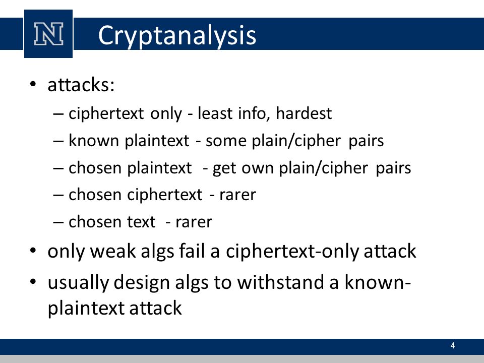 lecture 23 symmetric encryption