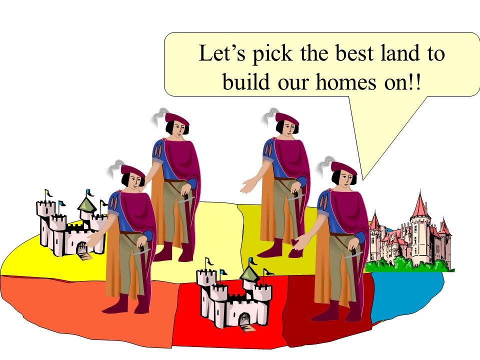 Let’s pick the best land to build our homes on!!