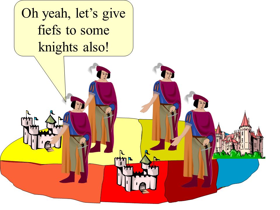 Oh yeah, let’s give fiefs to some knights also!