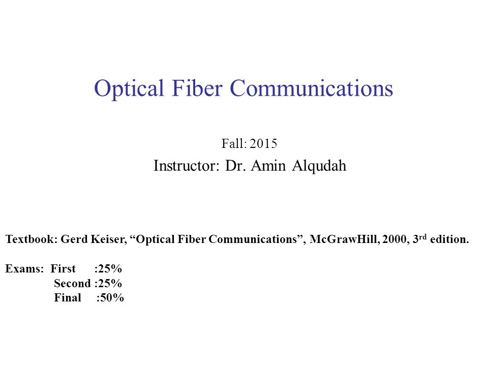 Optical fiber communications gerd keiser pdf