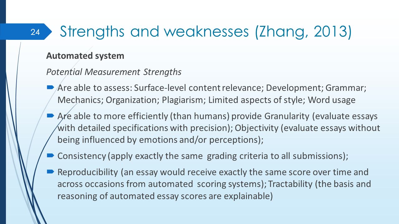 thesis about grading system