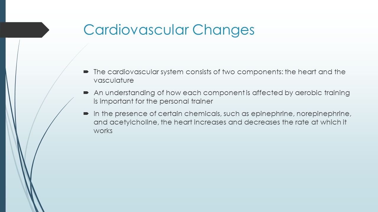 Cardiovascular Changes