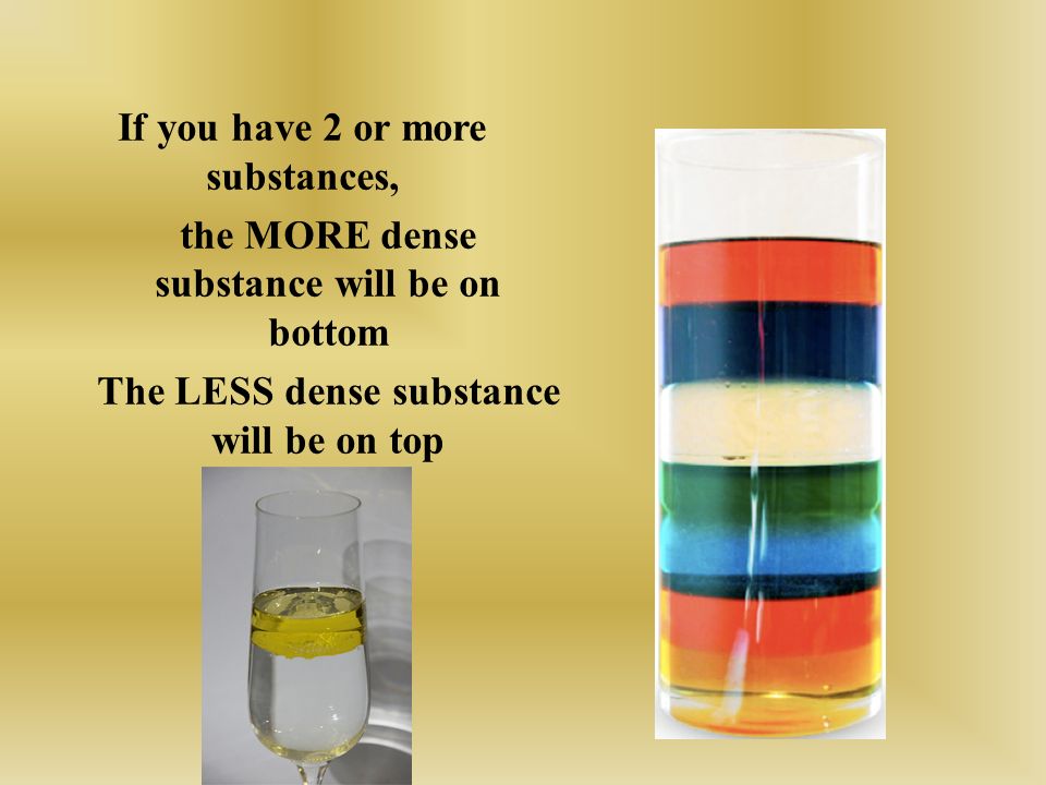 If you have 2 or more substances,