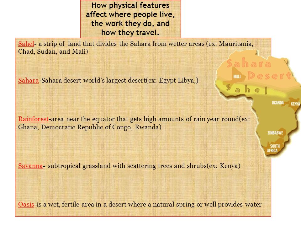 tiny amounts of,tinyfool the geography of africa.