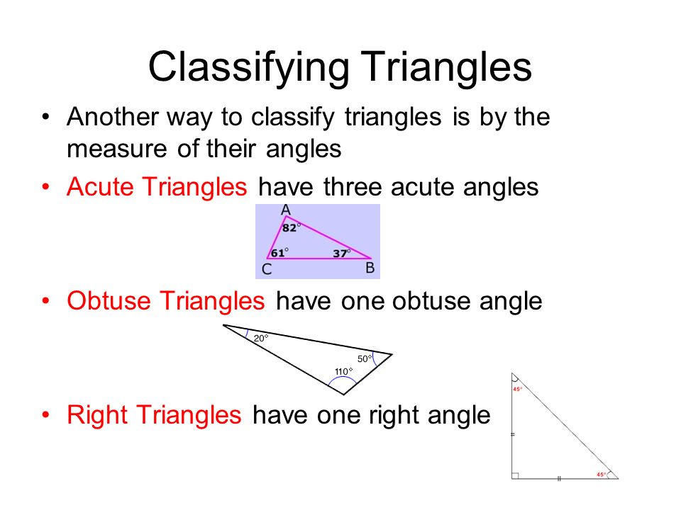 obtuseangle,acuteangle of their anglesacute triangles have three acute anglesobtuse
