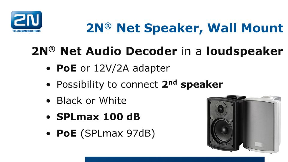 2N® Net Speaker, Wall Mount