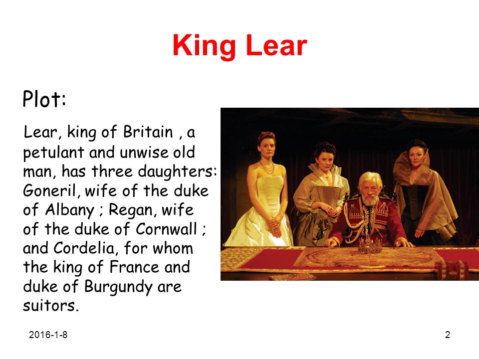 King Lear Plot: