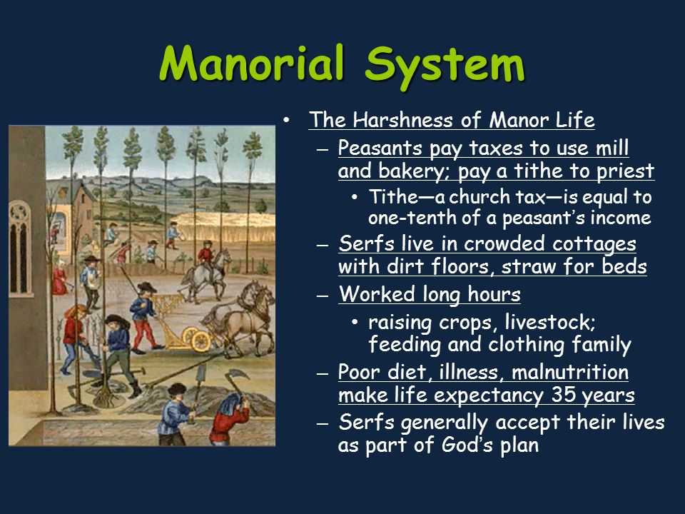 Manorial System The Harshness of Manor Life