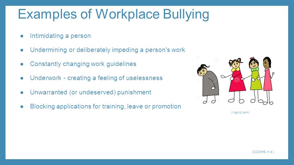 Facts Bullying is not a one time incident; it is persistent and repeated behavior. Law firms are typical breeding grounds for bullying.