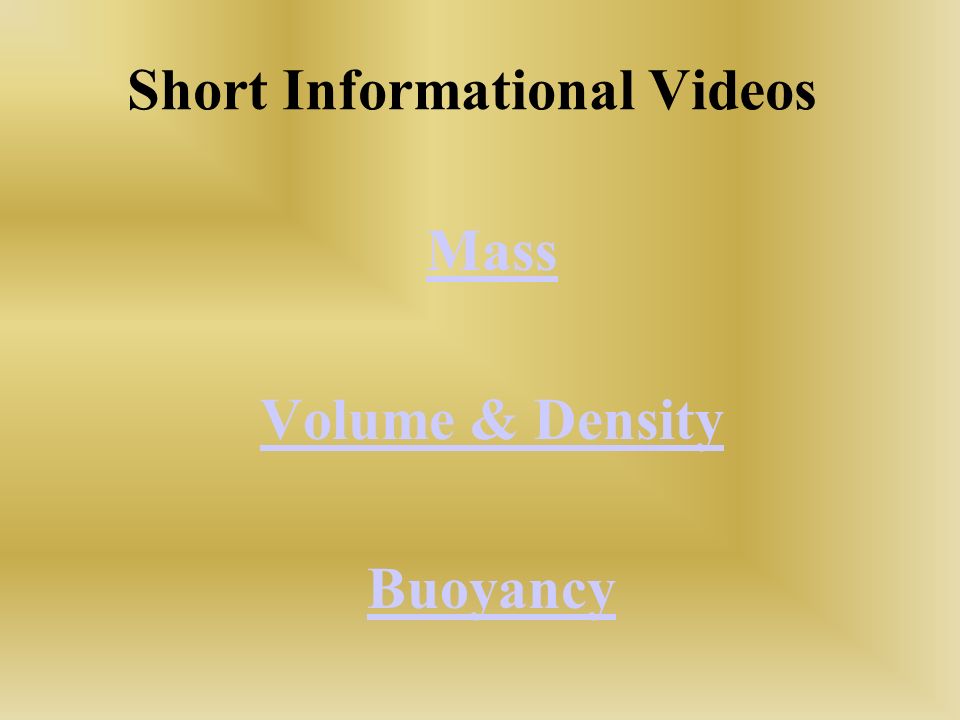 Short Informational Videos