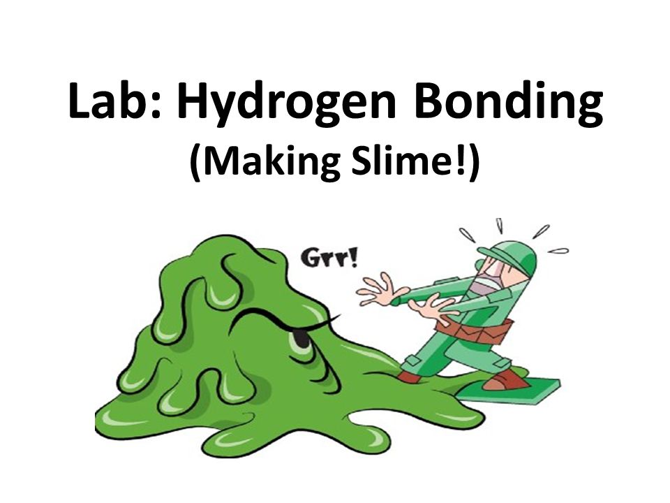 Lab: Hydrogen Bonding (Making Slime!)