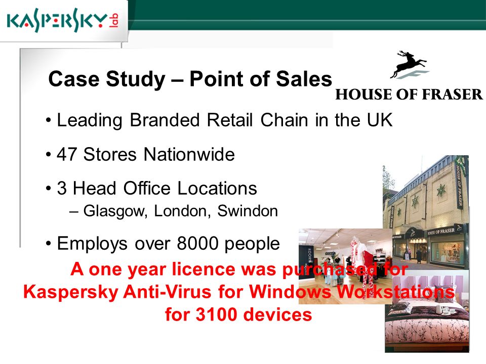 Case Study – Point of Sales