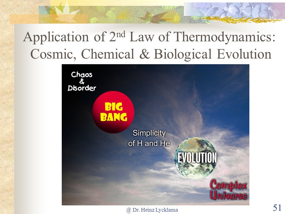 Application of 2nd Law of Thermodynamics: