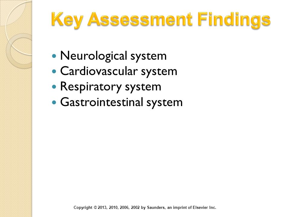 Key Assessment Findings