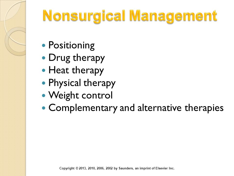 Nonsurgical Management